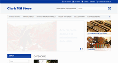 Desktop Screenshot of claemilstore.com